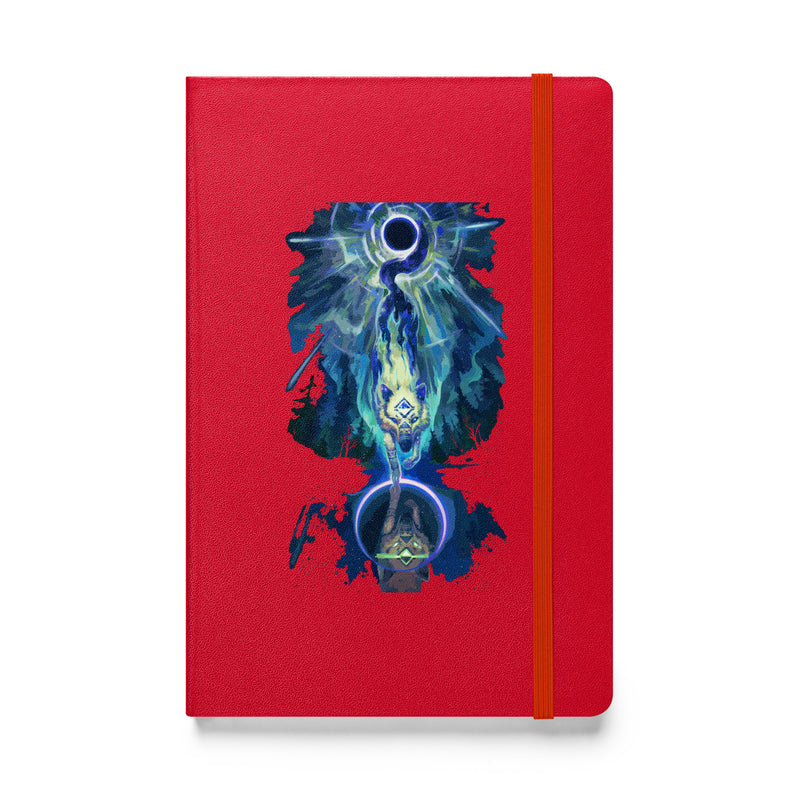 Wolf Star Hardcover Bound Notebook