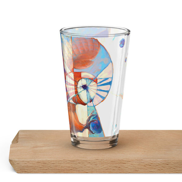 Visionary Shaker Pint Glass Boxwood Board Designs