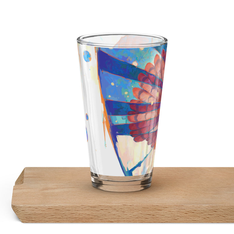Visionary Shaker pint glass