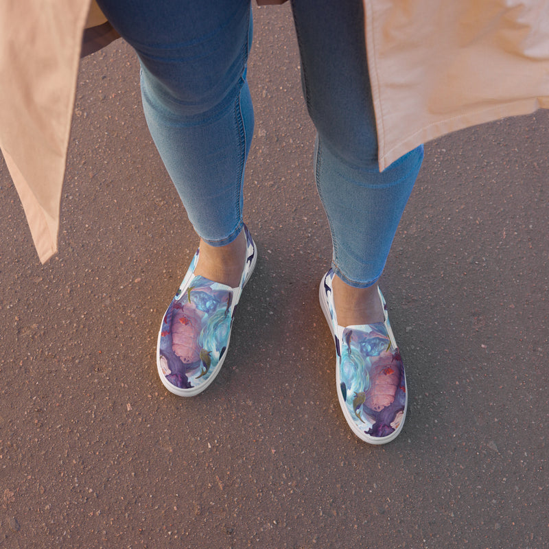 Hawksbill Women’s slip-on canvas shoes