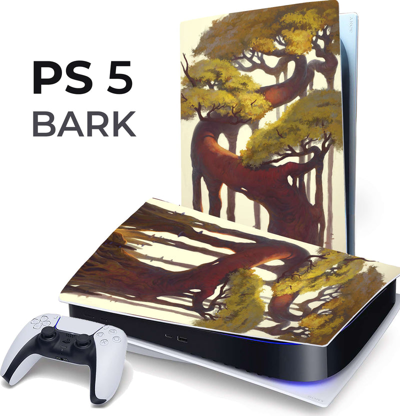 PS5 Alligator Cypress BARK (Vinyl Wrap for PS5)