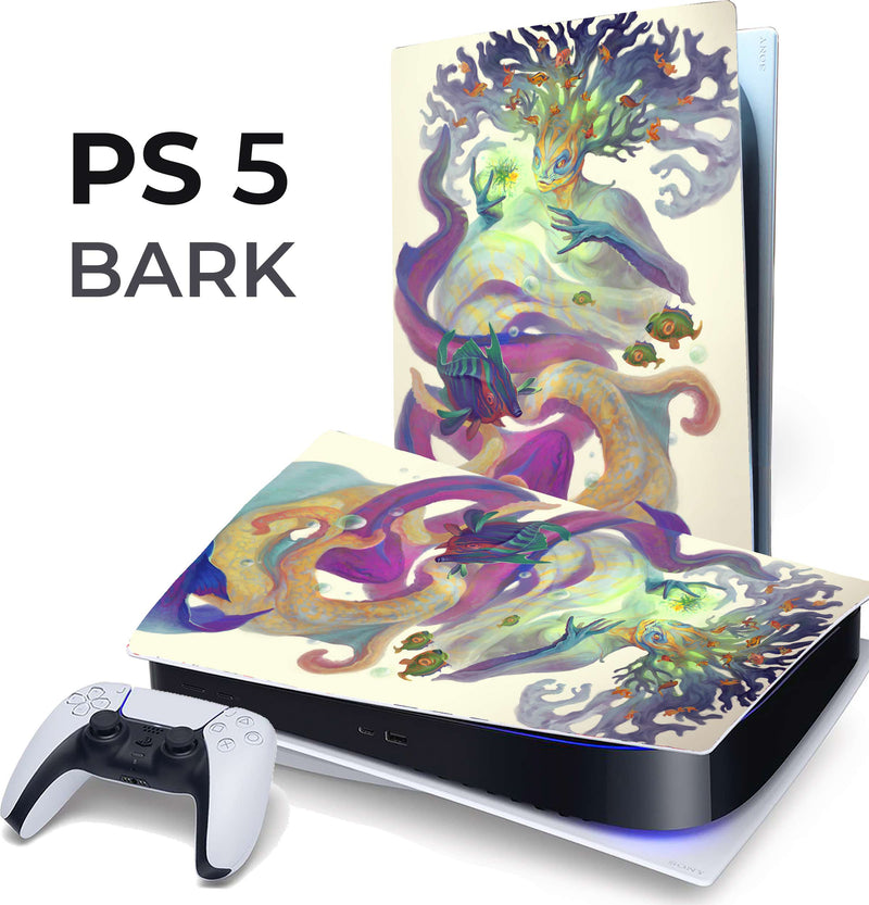 PS5 Coral BARK (Vinyl Wrap for PS5)
