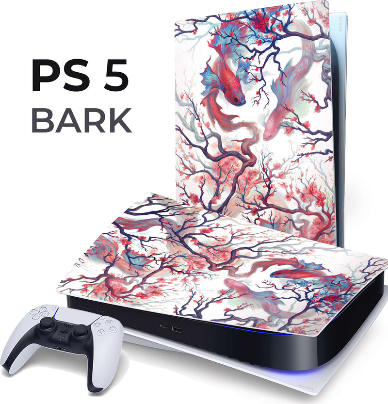 PS5 Ebb and Flow BARK (Vinyl Wrap for PS5)