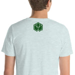 Bear Forest Short-sleeve unisex t-shirt - BoxWood Board Designs - Heather Prism Ice Blue - XS - -