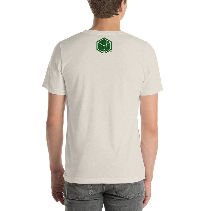 Bear Forest Short-sleeve unisex t-shirt - BoxWood Board Designs - Heather Dust - S - -