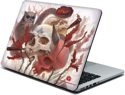 Collapse Laptop or Macbook BARK - BoxWood Board Designs - Medium - 13" - - Laptop / Macbook BARK