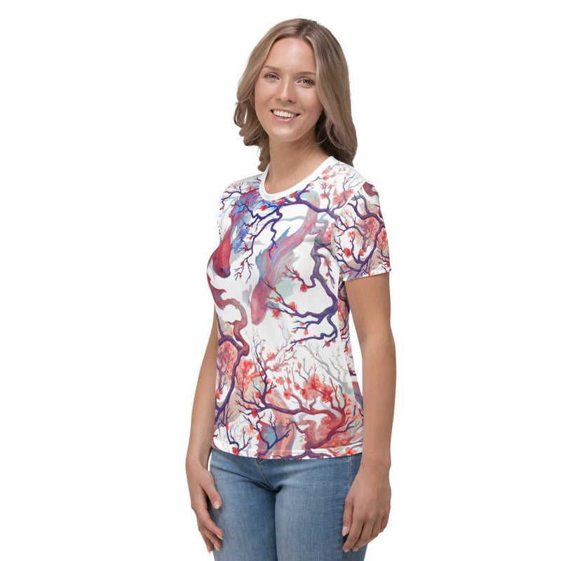 Ebb and Flow Women's T-shirt - BoxWood Board Designs - XS - - Women’s