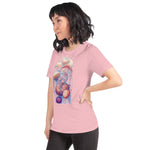 Ethereal Short-Sleeve Unisex T-Shirt (Pastel Colors) - BoxWood Board Designs - Pink - S - -