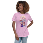 Women's Ethereal Relaxed T-Shirt - BoxWood Board Designs - Heather Prism Lilac - S - -