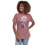 Women's Ethereal Relaxed T-Shirt - BoxWood Board Designs - Heather Mauve - S - -