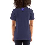 Women's Transcendence Short-Sleeve Unisex T-Shirt - BoxWood Board Designs - Heather Midnight Navy - XS - -