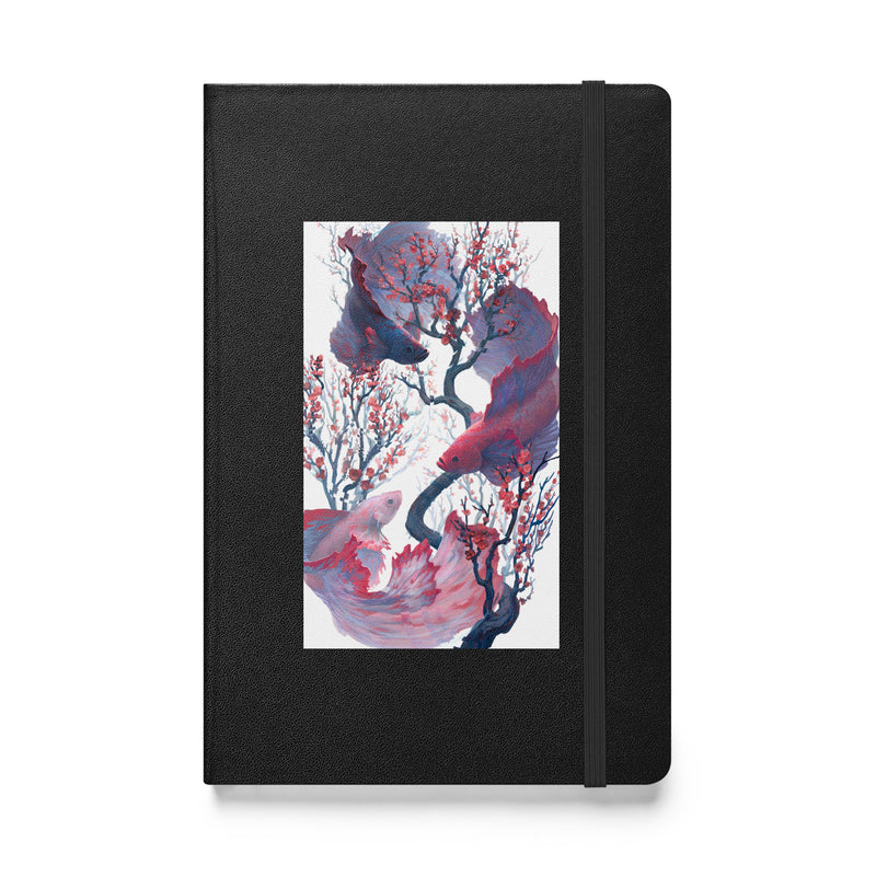 Ripples in Time Hardcover bound notebook