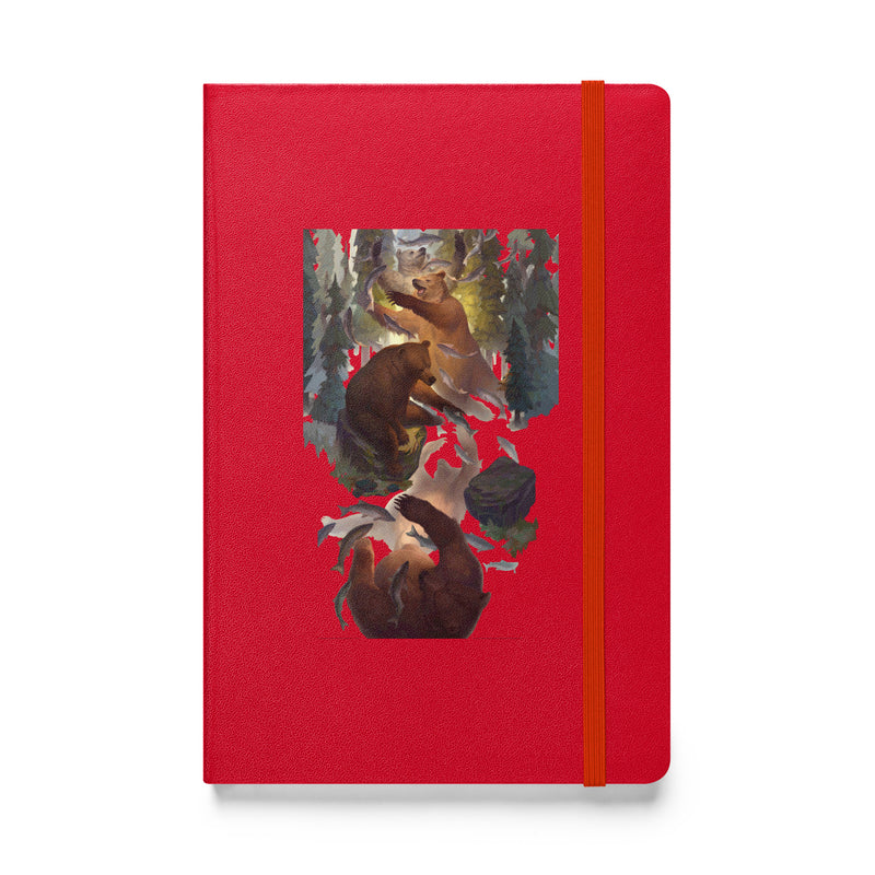 Bear Forest Hardcover bound notebook