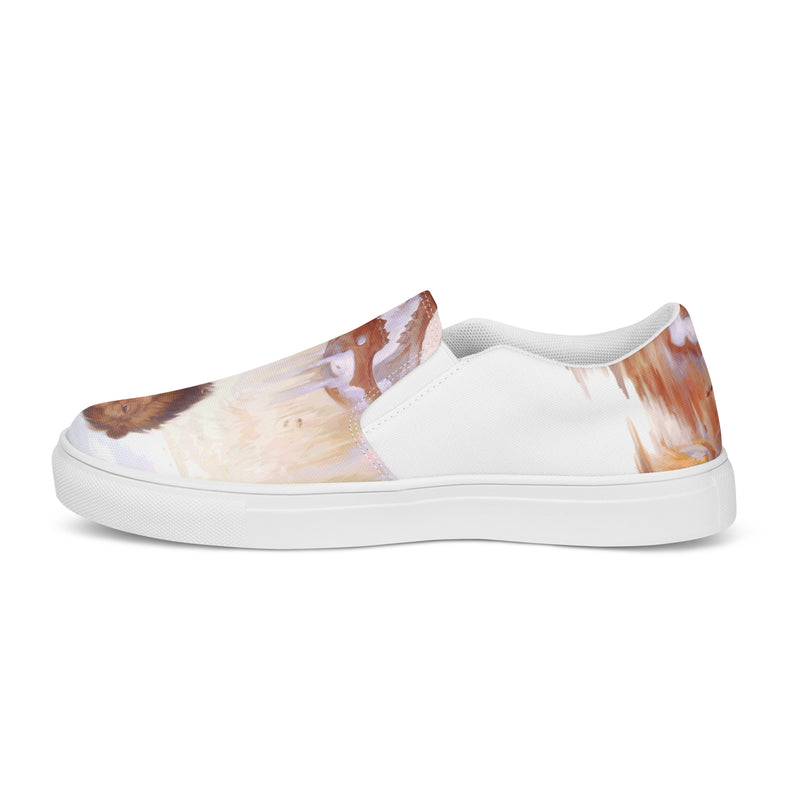 Lion's Heart Men’s slip-on canvas shoes