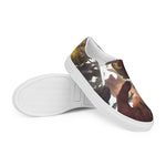 Bear Forest Men’s slip-on canvas shoes
