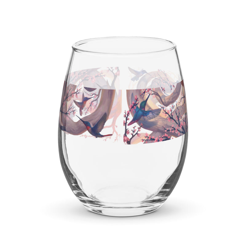 Abundance Stemless wine glass