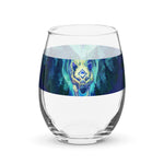 Wolf Star Stemless wine glass
