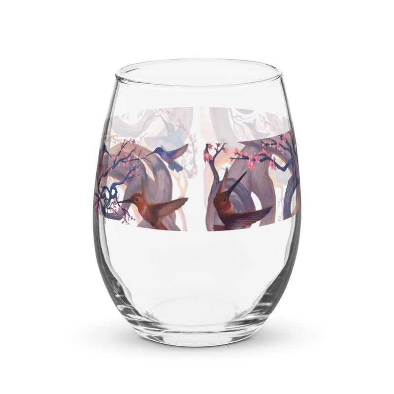 Abundance Stemless wine glass