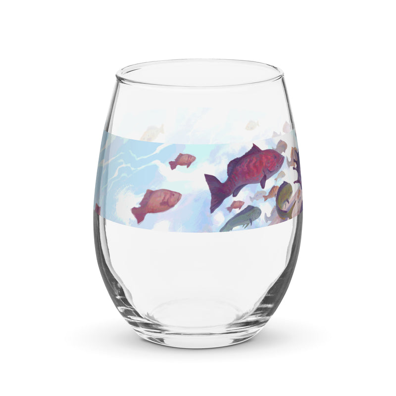 Hawksbill Stemless wine glass