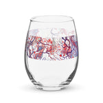 Ebb and Flow Stemless wine glass