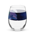 Wolfwood Nebula Stemless wine glass