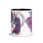 Ripples in Time Mug with Color Inside