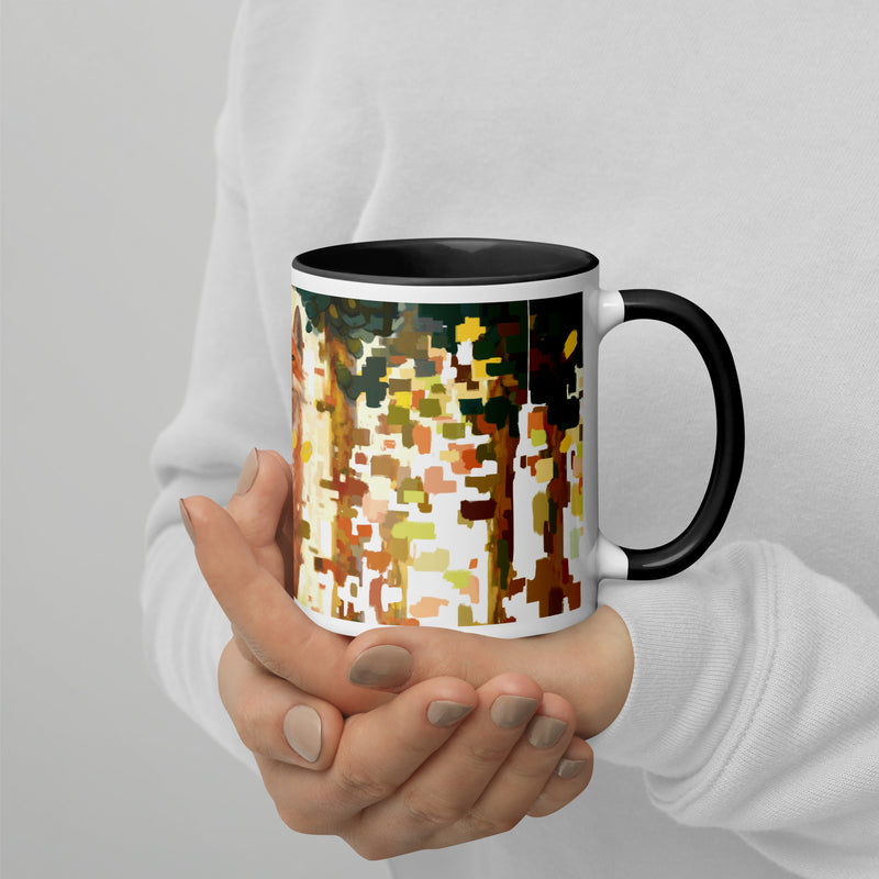 Fear Conquered Mug with Color Inside