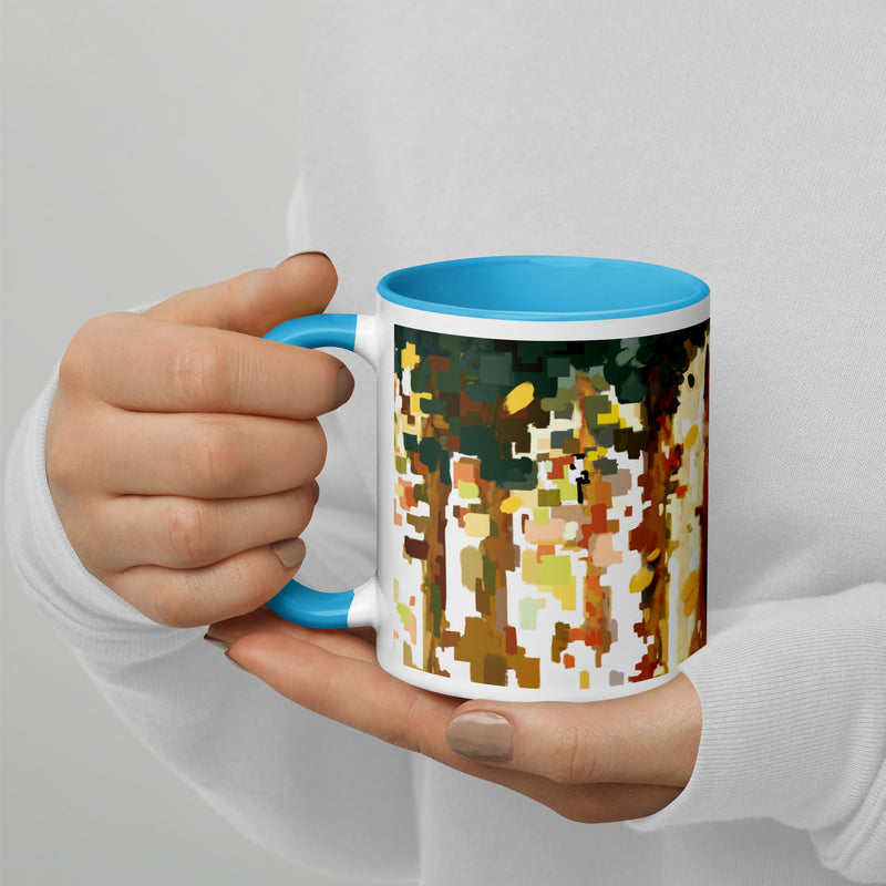 Fear Conquered Mug with Color Inside