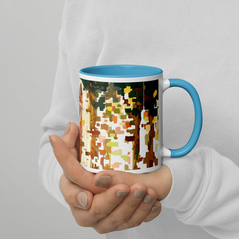 Fear Conquered Mug with Color Inside