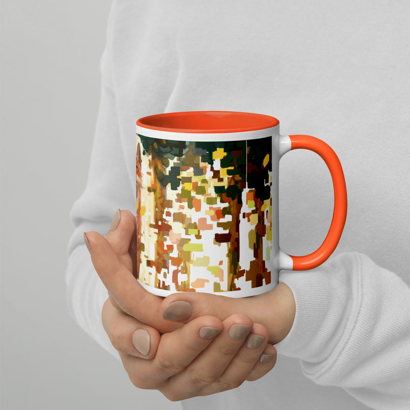 Fear Conquered Mug with Color Inside