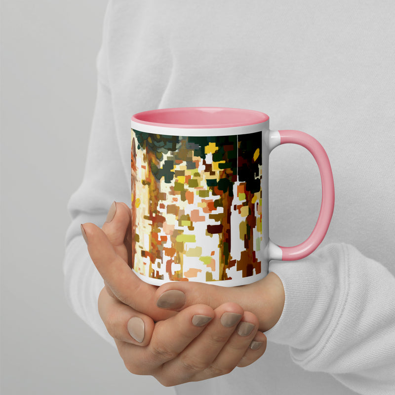 Fear Conquered Mug with Color Inside