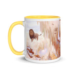 Lion Heart Mug with Color Inside