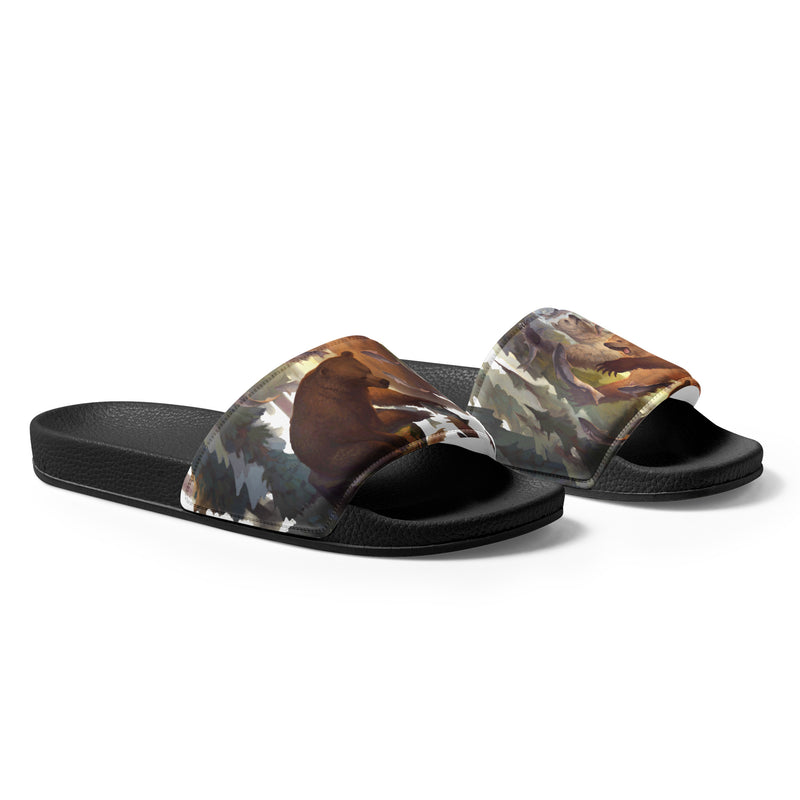 Bear Forest Women's slides