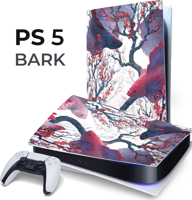 PS5 Ripples in Time BARK (Vinyl Wrap for PS5)