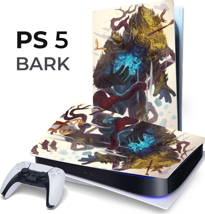 PS5 Mountain BARK (Vinyl Wrap for PS5)