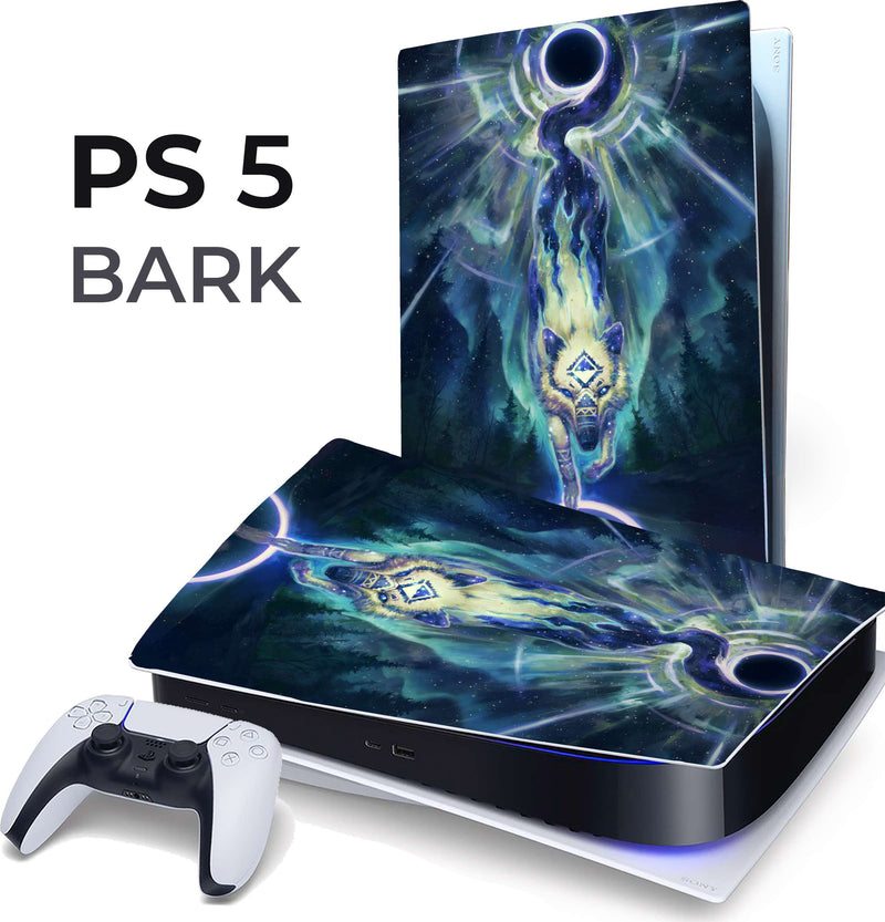 PS5 Wolf Star BARK (Vinyl Wrap for PS5)
