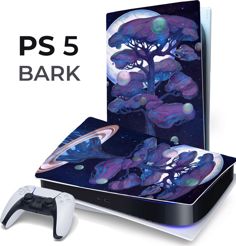 PS5 Wolfwood Nebula BARK (Vinyl Wrap for PS5)