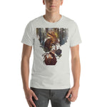 Bear Forest Short-sleeve unisex t-shirt - BoxWood Board Designs - Silver - S - -