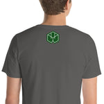 Bear Forest Short-sleeve unisex t-shirt - BoxWood Board Designs - Asphalt - S - -