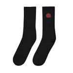 Boxwood Embroidered socks - BoxWood Board Designs - S/M - -