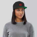 Boxwood Logo Snapback Hat - BoxWood Board Designs - Black - -