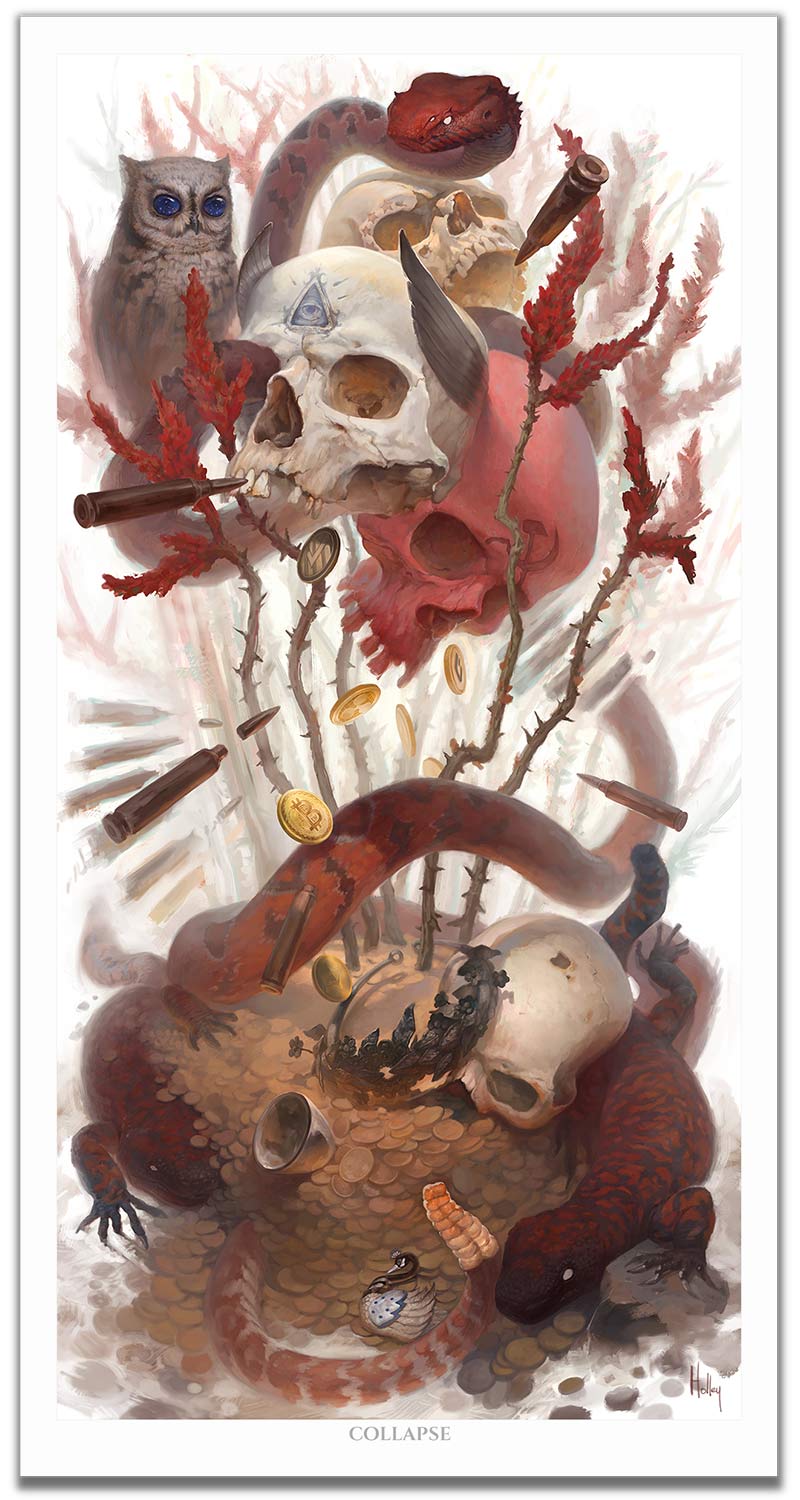 Collapse - LIMITED EDITION - BoxWood Board Designs - 18