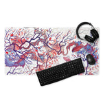 Ebb and Flow Gaming mouse pad / Playmat - BoxWood Board Designs - 36″×18″ - -