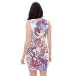 Ebb and Flow Sublimation Cut & Sew Dress - BoxWood Board Designs - XS - -