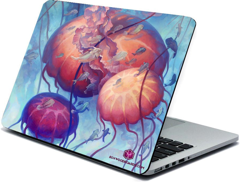 Ethereal Laptop or Macbook BARK - BoxWood Board Designs - Medium - 13" - - Laptop / Macbook BARK