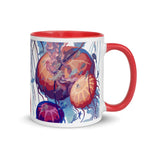 Ethereal Mug with Color Inside - BoxWood Board Designs - Red - -
