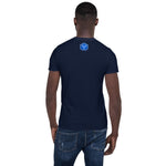 Ethereal Short-Sleeve Unisex T-Shirt - BoxWood Board Designs - Navy - S - -