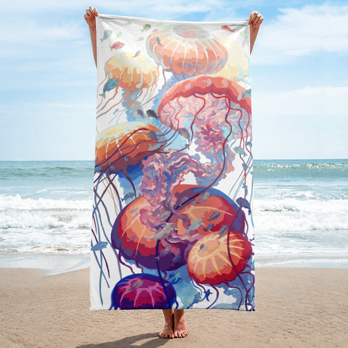 Ethereal Sublimated Beach Towel - BoxWood Board Designs - - -