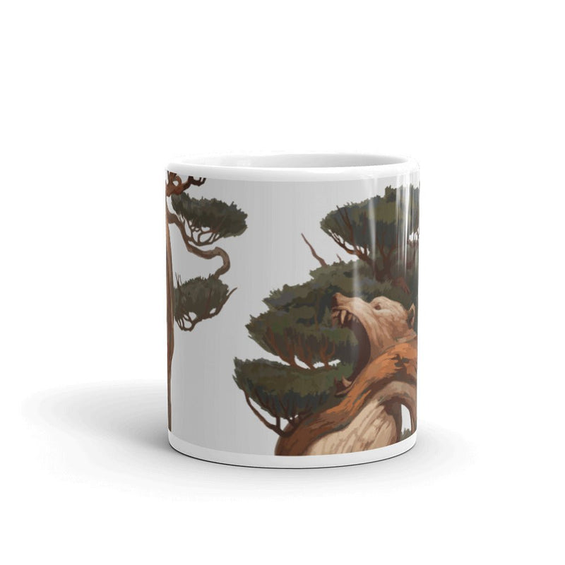 Strength White glossy mug - BoxWood Board Designs - 11oz - -