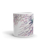 Tranquil White glossy mug - BoxWood Board Designs - 11oz - -